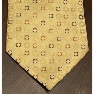 Visconti Gold 100% Microfiber Men’s Neck Tie Made In China